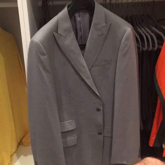 3/$60 Ralph Lauren Grey Suit Jacket. Size 42L - Picture 1 of 7